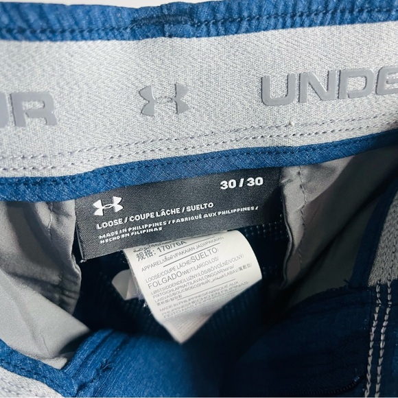 Under Armour Blue Matchplay Loose Golf Pants 30W - Picture 5 of 7